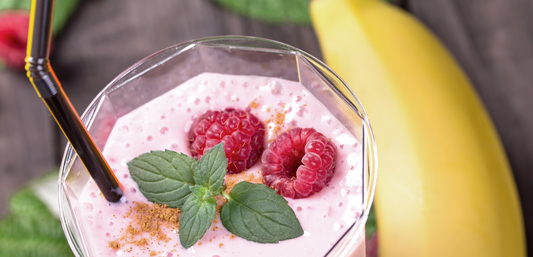 Glow Blast banana smoothie