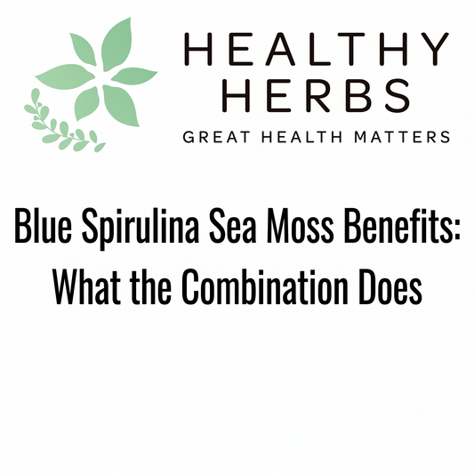 Blue Spirulina Sea Moss Benefits and Wellness Support