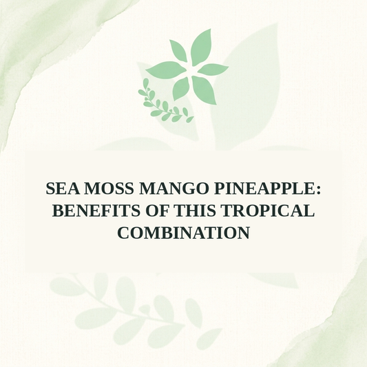 Sea Moss Mango Pineapple: Benefits of This Tropical Combination