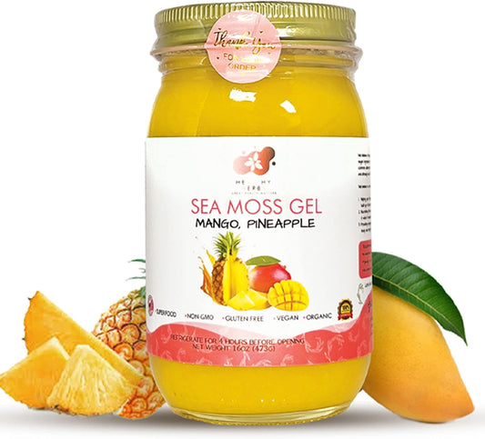 Healthy Herbs sweet mango pineapple sea moss gel (16 oz) product image