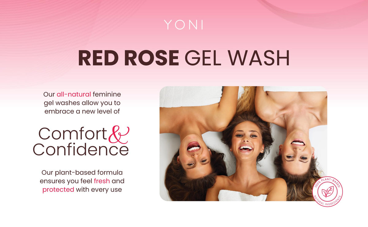 Healthy Herbs rose yoni gel wash feminine care product image