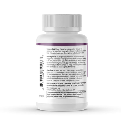 Healthy Herbs | NMN Cellular Energy Support* 500mg 60 Capsules