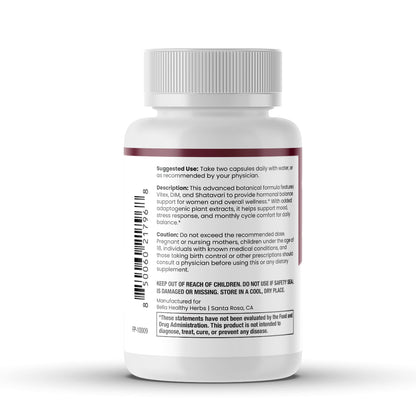 Healthy Herbs | Vitex DIM Shatavari Hormone Balance for Women* 570mg 60 Capsules