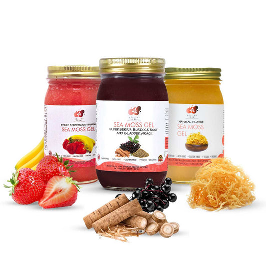 Healthy Herbs sea moss gel, yoni oils, feminine and herb products are made from 100% organic, plant based ingredients, vegan, gluten free, with no additives. Our sea moss gels are made from wildcrafted sea moss along the shorelines of Jamaica and St. Lucia