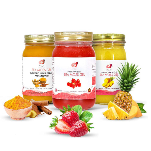 Healthy Herbs sea moss gel, yoni oils, feminine and herb products are made from 100% organic, plant based ingredients, vegan, gluten free, with no additives. Our sea moss gels are made from wildcrafted sea moss along the shorelines of Jamaica and St. Lucia