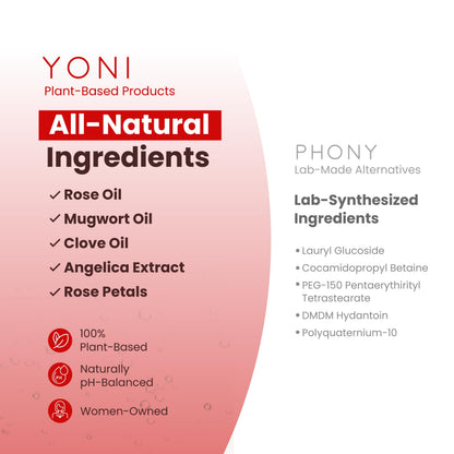 Healthy Herbs rose yoni oil feminine care product
