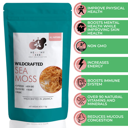 Healthy Herbs sea moss gel, yoni oils, feminine care gel and foam washes herb products are made from 100% organic, plant based ingredients, vegan, gluten free, with no additives. Our seamoss gels are made from wildcrafted seamoss along the shorelines of Jamaica and St. Lucia containing over 90% of the essential vitamins and minerals the body needs. Some of our herbs include mint, calendula, lavender, elderberry, turmeric, yellow dock, spirulina, moringa, ashwagandha, rose, aloe vera, and tea tree.